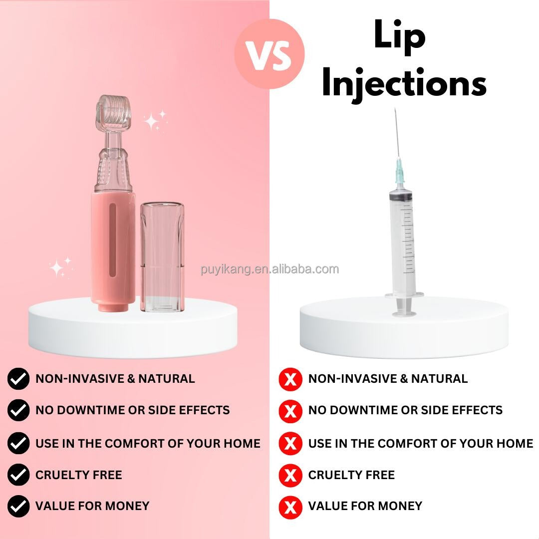 Lip Plumber Serum Microneedle Roller