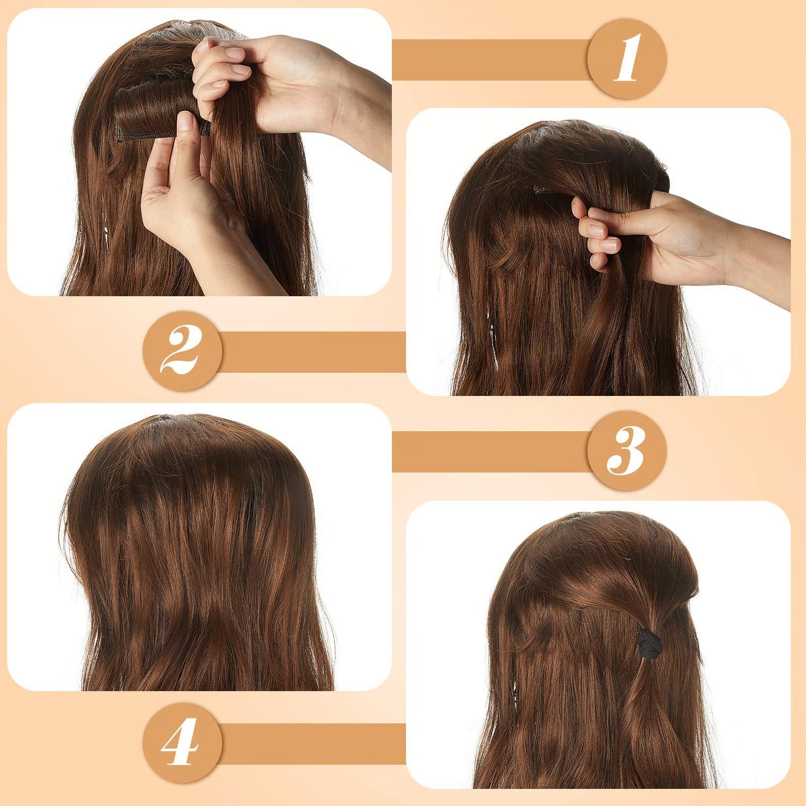 Invisible Fluffy Hair Comb